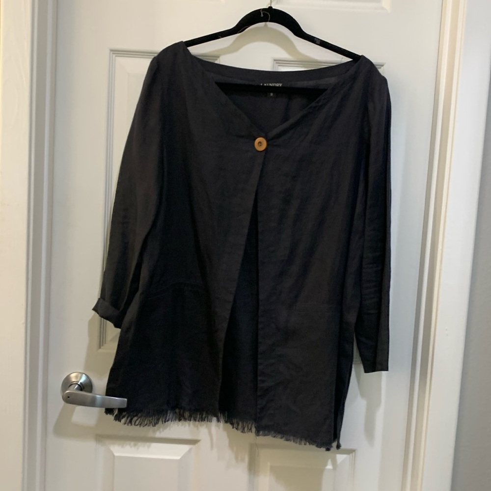 Provocative flowy tunic